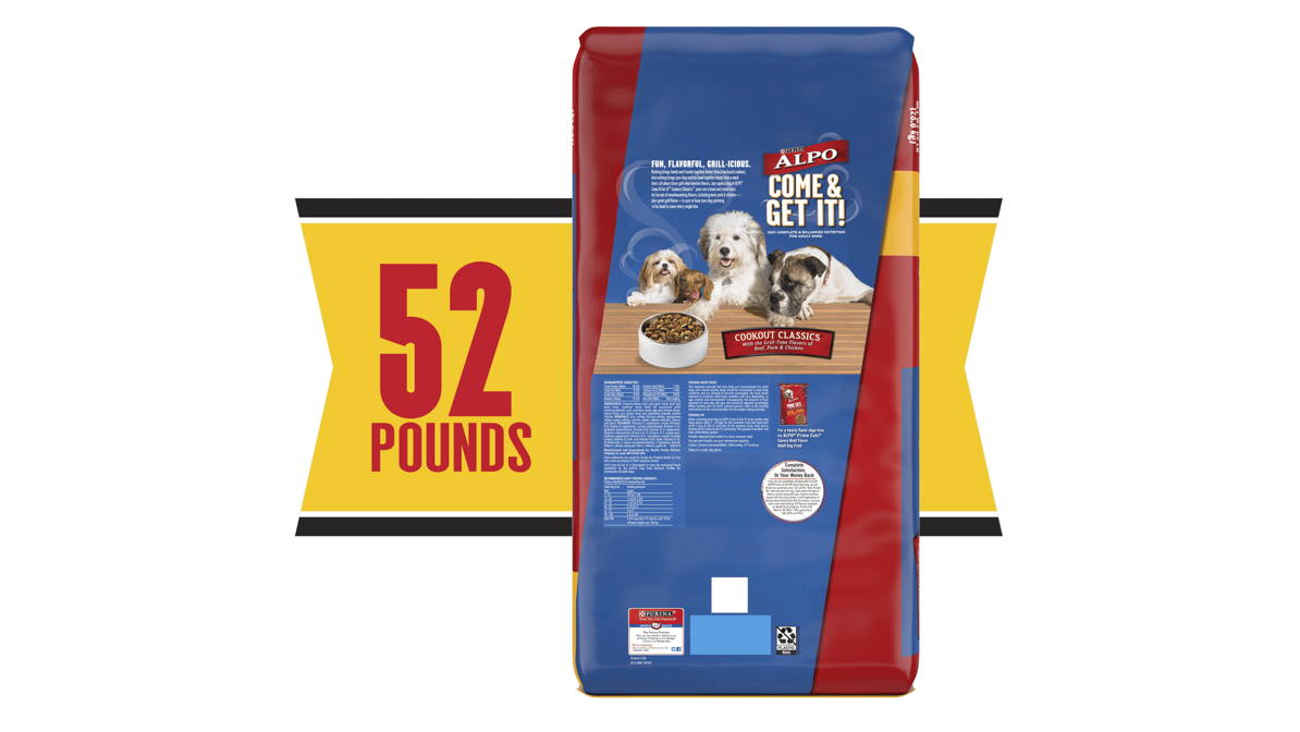 Alpo dog food fashion 52 lbs