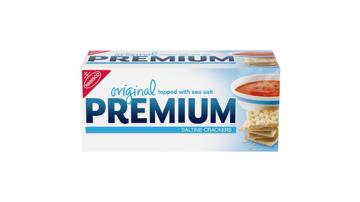 Premium Original Saltine Crackers, 16 oz 