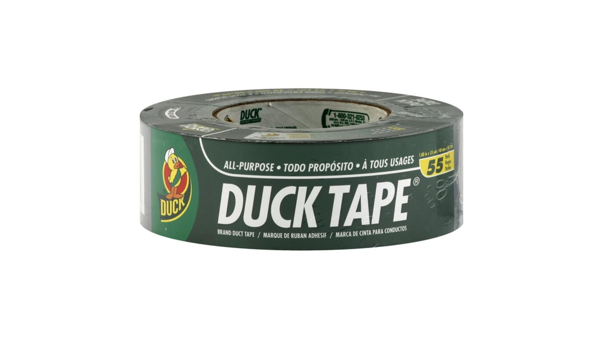 Duck All Purpose Duct Tape, Gray