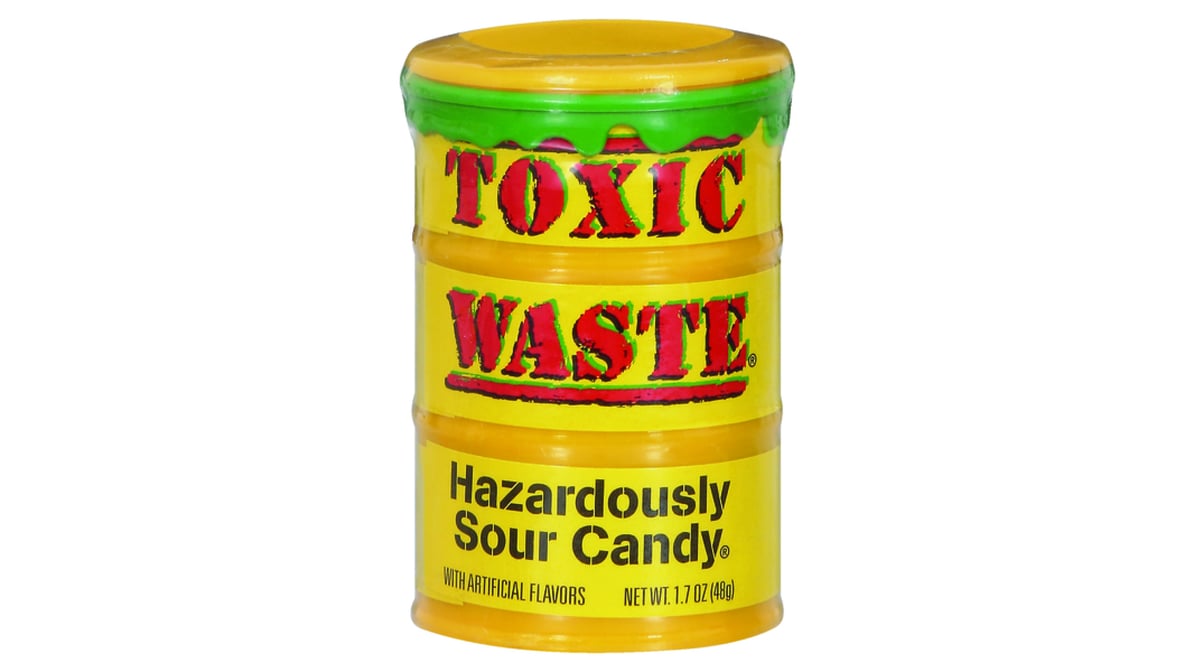 Toxic Waste Hazardously Sour Candy