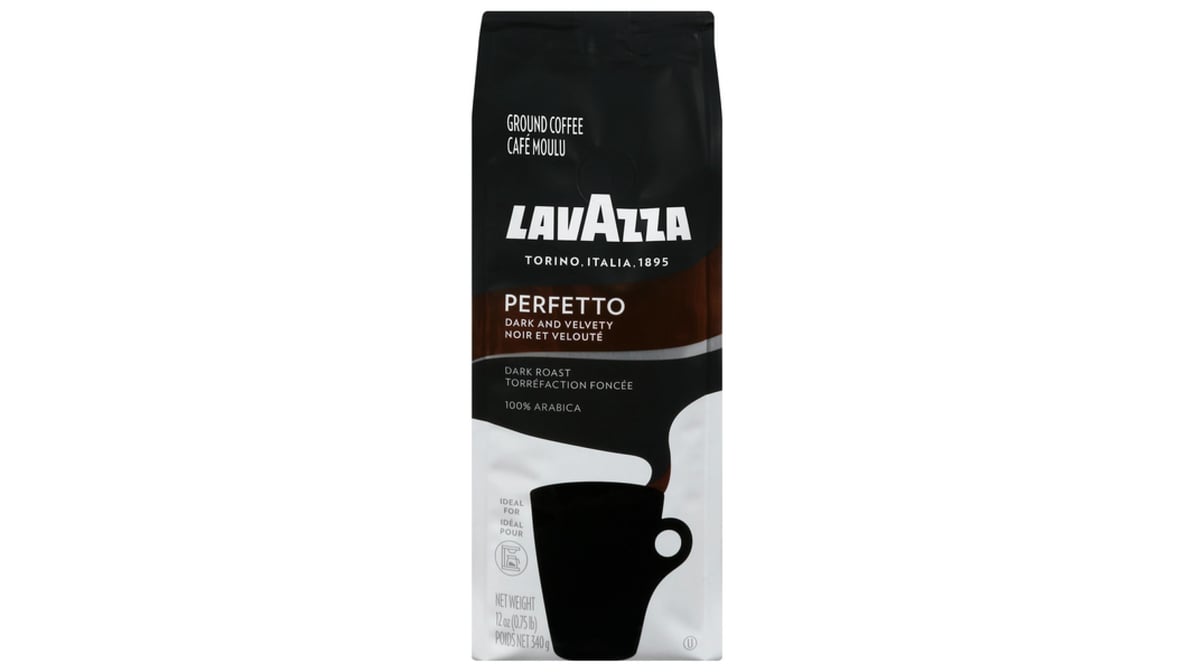 Save on LavAzza Perfetto Espresso Roast Coffee (Ground) Order Online  Delivery