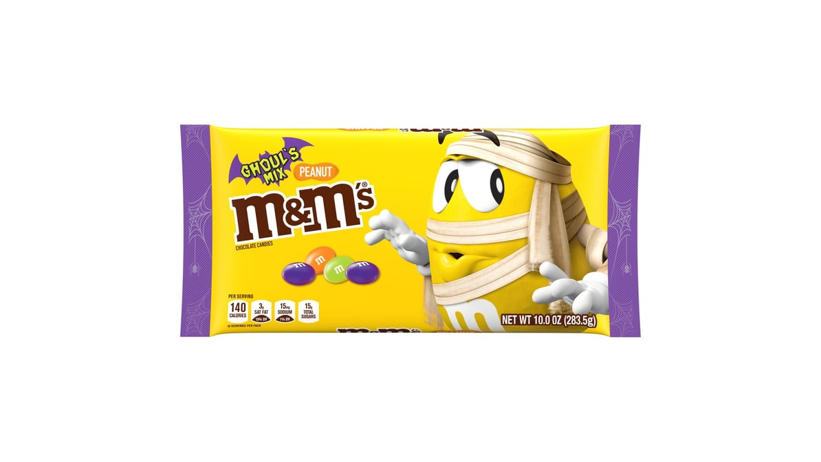 M&M's Chocolate Candies, Peanut - 10.0 oz