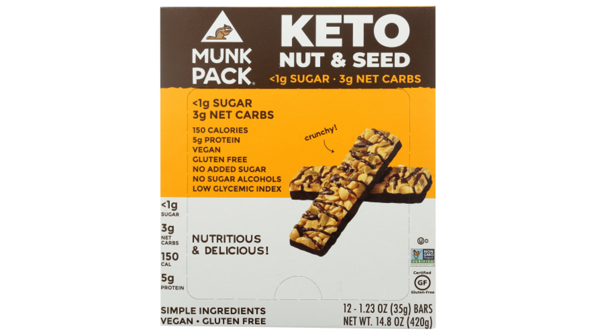 Dark Chocolate + Peanut Butter Seedbar (12 bars per pack