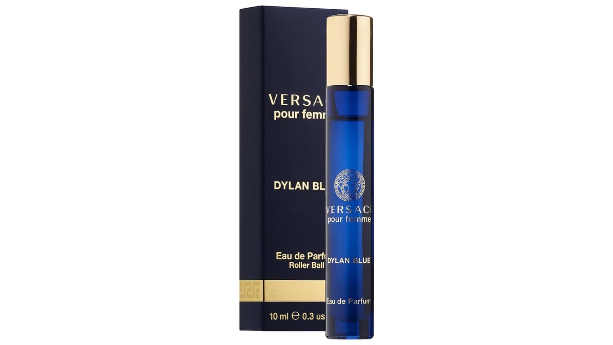 Versace Dylan Blue Eau de Parfum Pour Femme Travel Spray (0.3 oz)