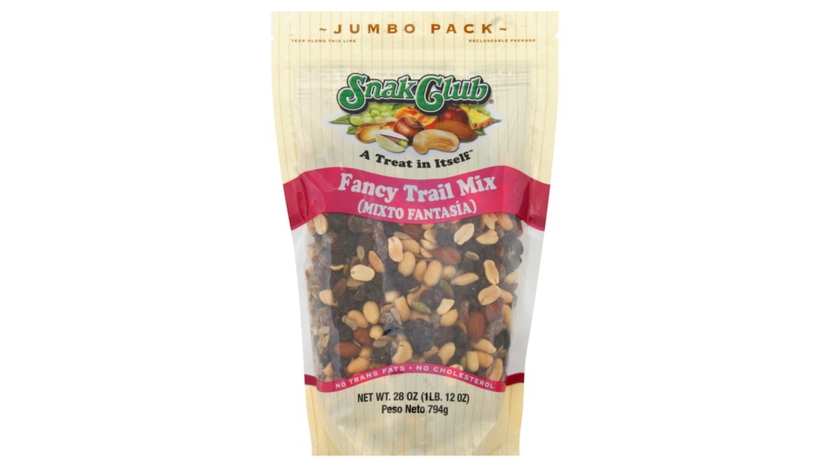 Snak Club Fancy Trail Mix Jumbo Pack (28 oz) | Delivery Near Me - Doordash