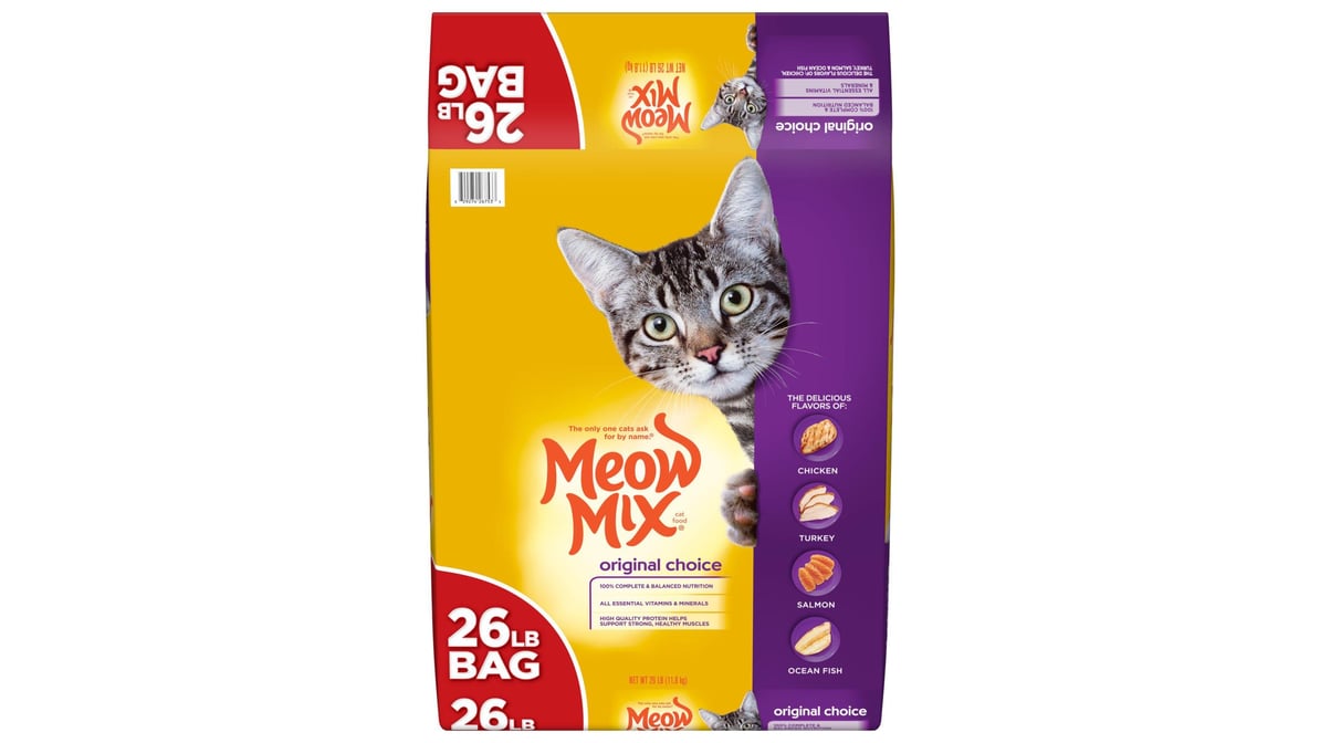 Meow Mix Cat Food, Original Choice