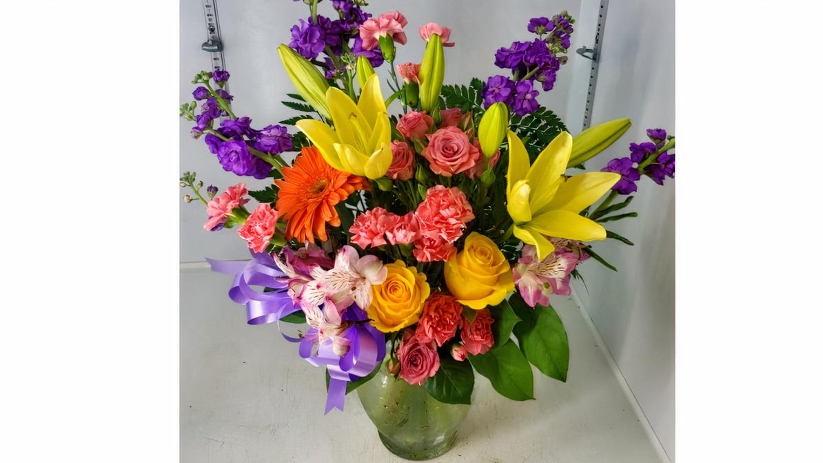 Colorful Wrap Bouquet in Duluth, GA - Flower Story