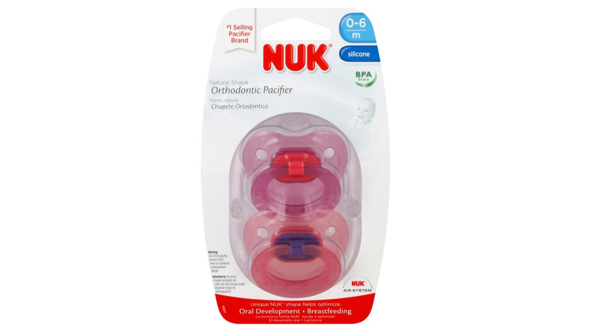 Orders nuk green pacifier