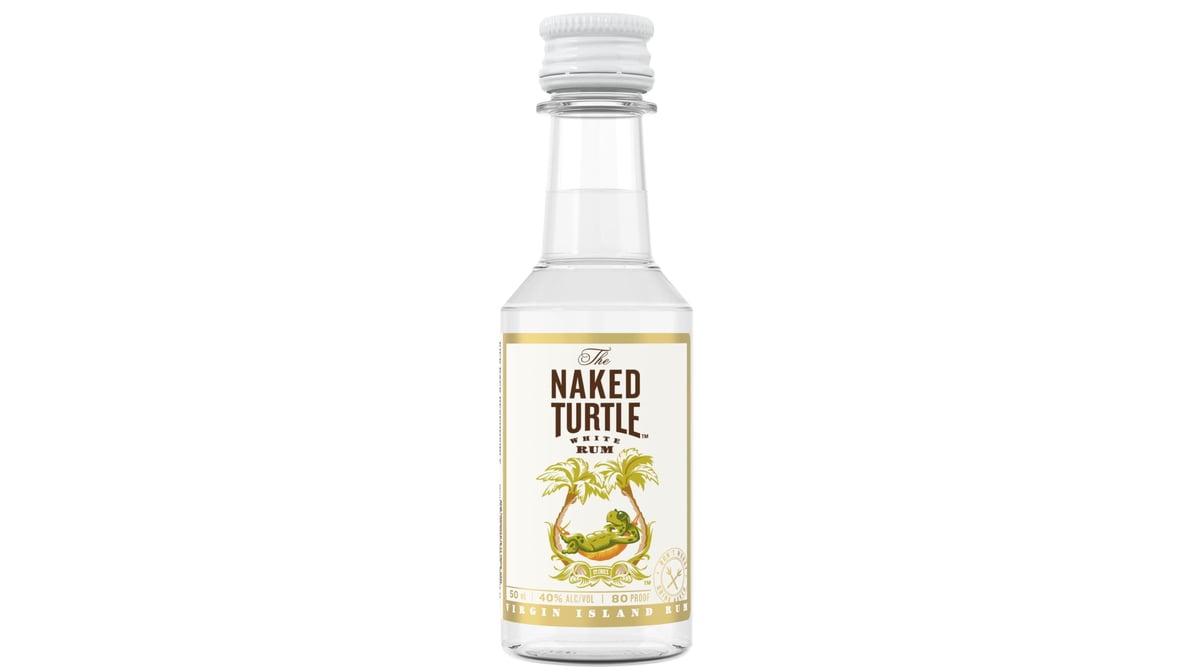 The Naked Turtle White Rum (50 ml) | Delivery Near Me - Doordash