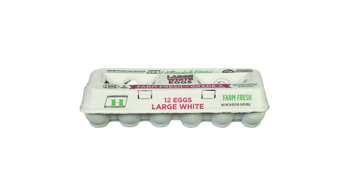 Grade A Extra Large Eggs 12 ct