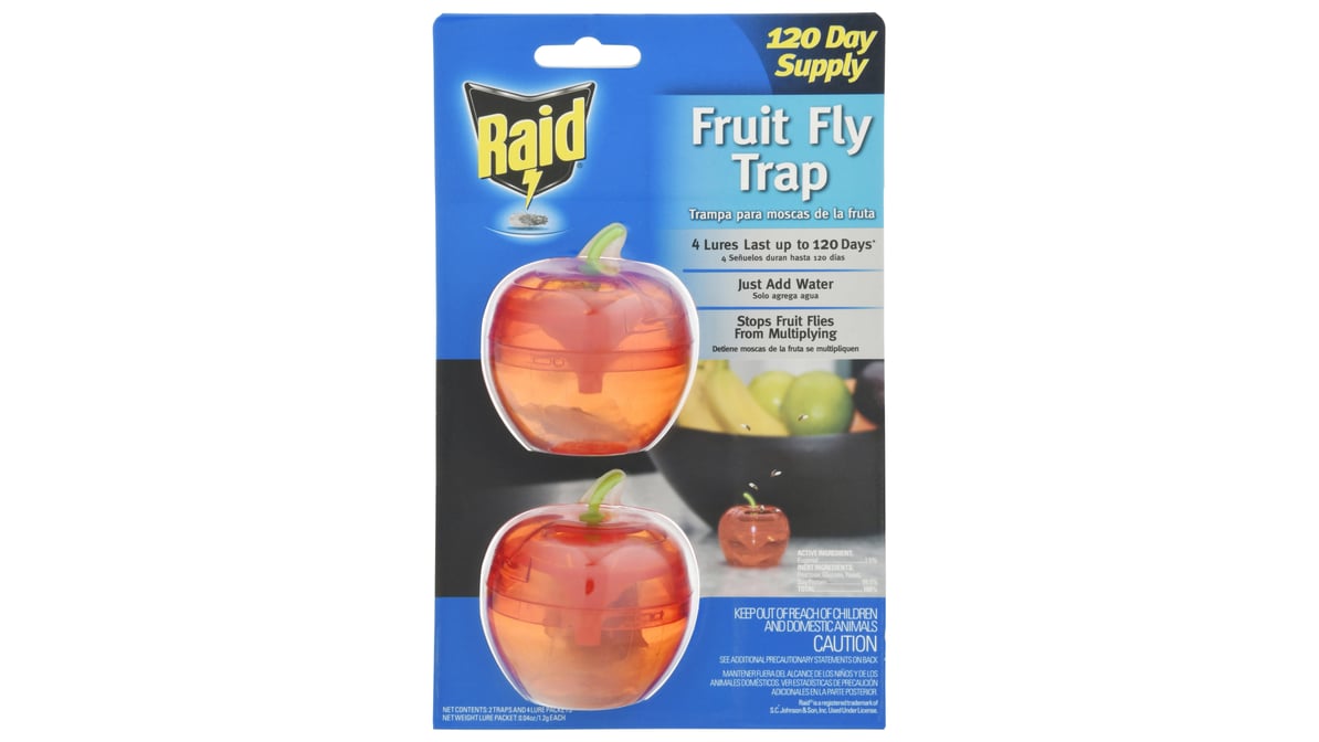 Raid Fly Ribbon Indoor & Outdoor Glue Traps (4 ct) Delivery - DoorDash