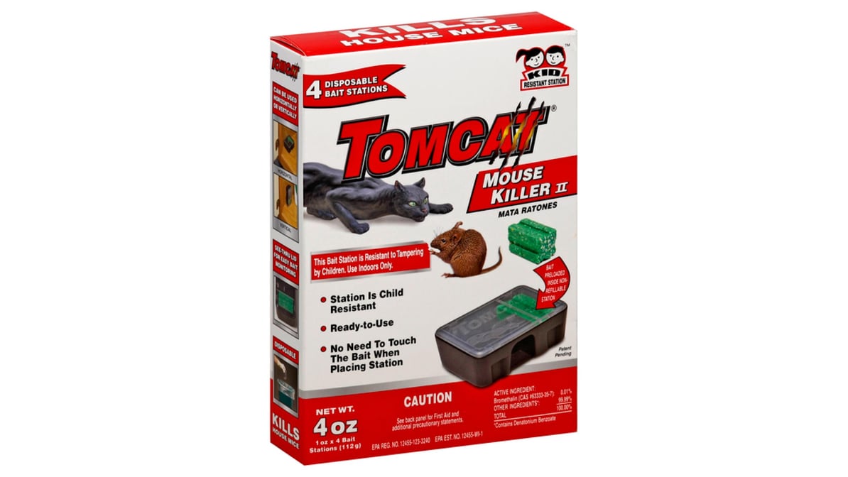 Tom Cat Mouse Killer Bait Station