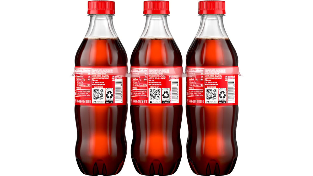 Coca-Cola bouteille de soda / Soda Bottle (500 ml) Delivery - DoorDash