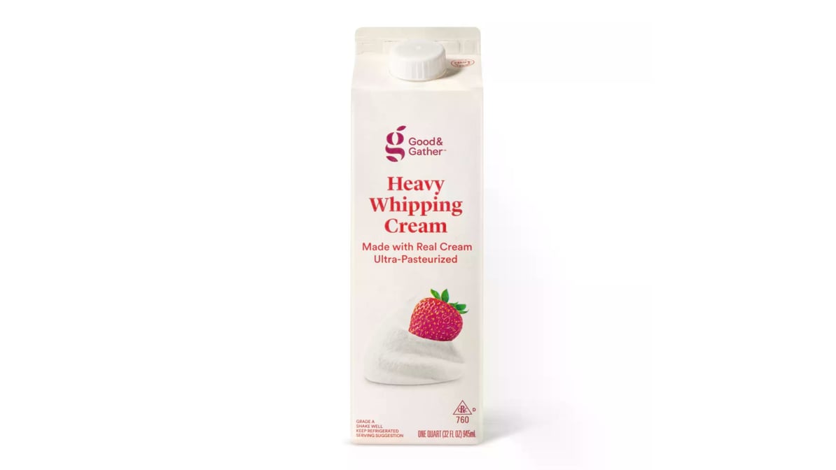 Heavy Whipping Cream - 32 Fl Oz (1qt) - Good & Gather™ : Target