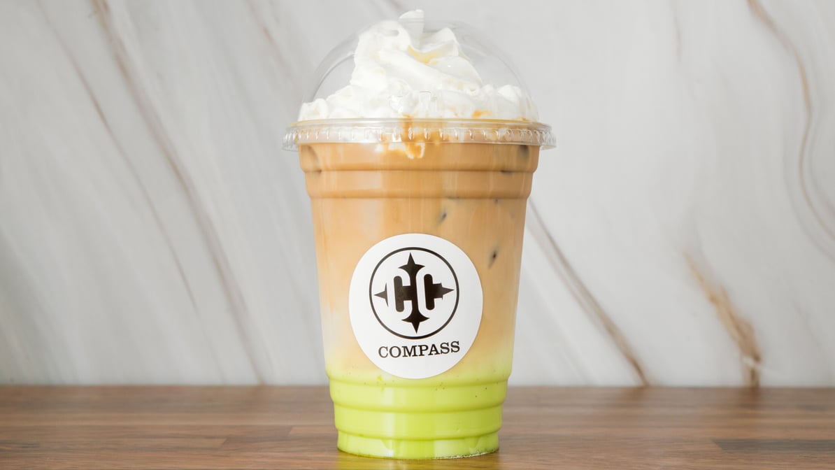 Caramel Cream Cold Brew - Compass Coffee's Summer Menu