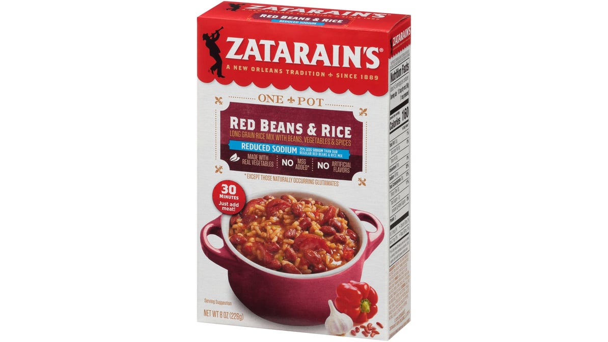 Zatarain's Frozen Meal Red Bean and Rice with Sausage (12 oz) Delivery -  DoorDash