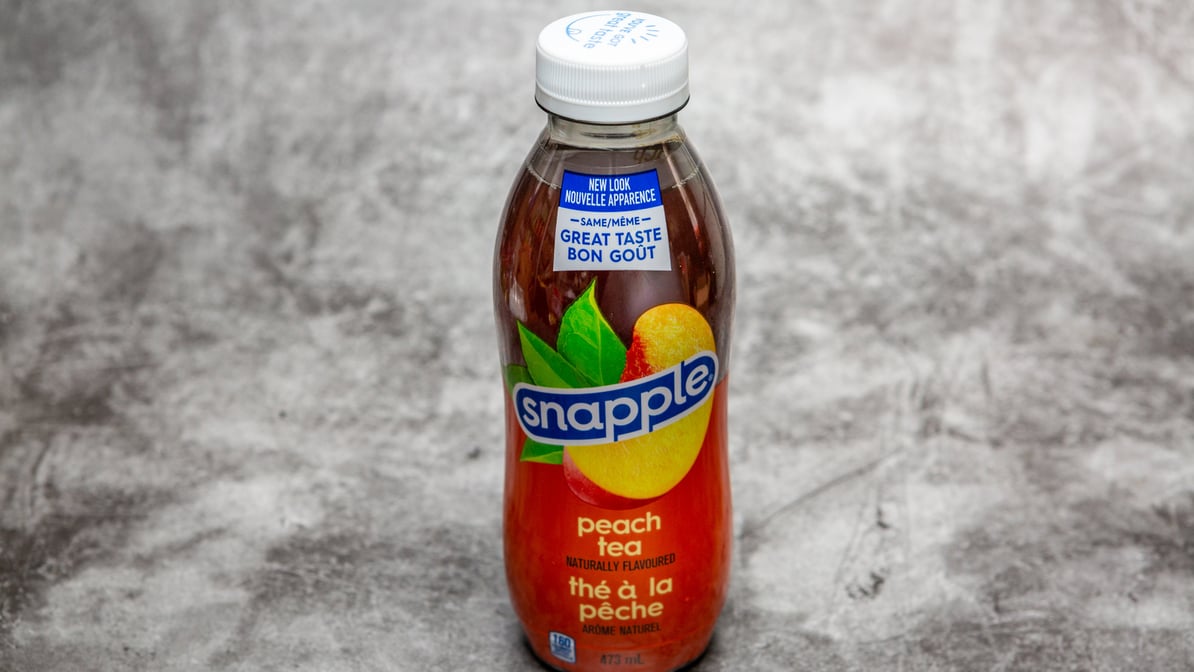 Snapple All Natural Peach Iced Tea (16 oz x 6 ct) Delivery - DoorDash