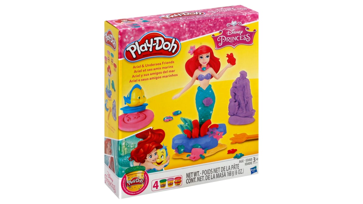 Play doh fashion ariel and undersea friends