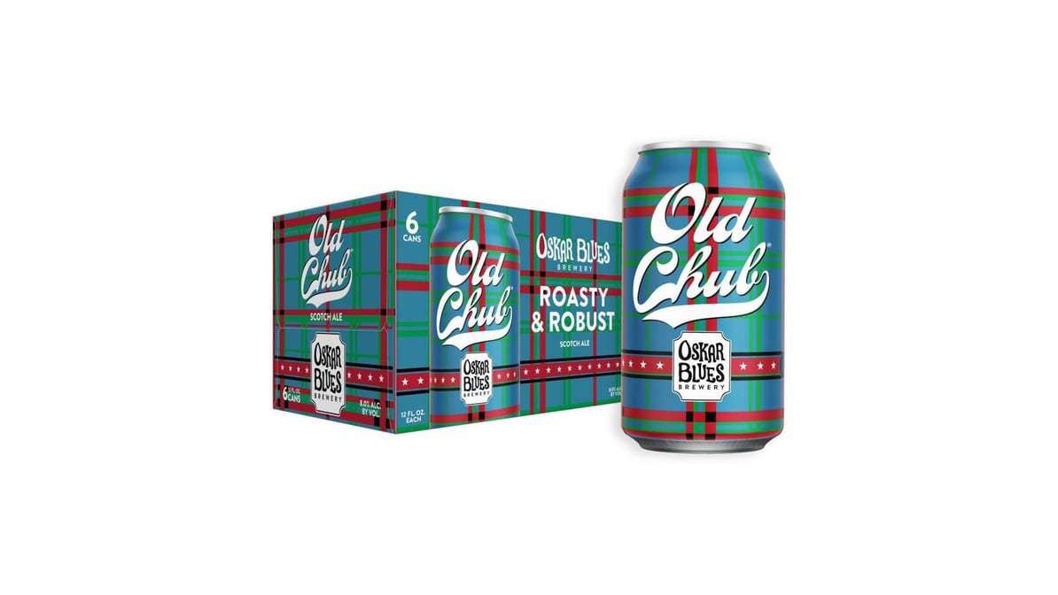 Oskar Blues Old Chub Roasty & Robust Scotch Ale Cans (12 fl oz x 6 ct) |  Delivery Near Me - Doordash