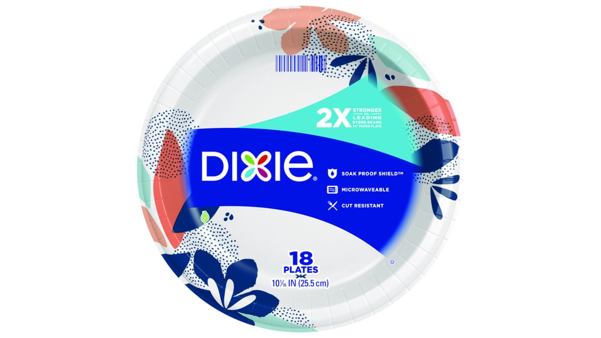 Dixie Ultra Extra Deep Dish 28 oz Plates (18 ct) Delivery - DoorDash