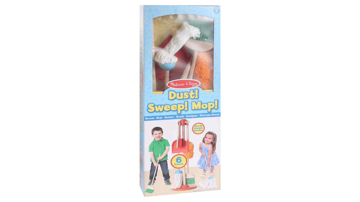 Melissa & Doug Let's Play House! Dust! Sweep! Mop!