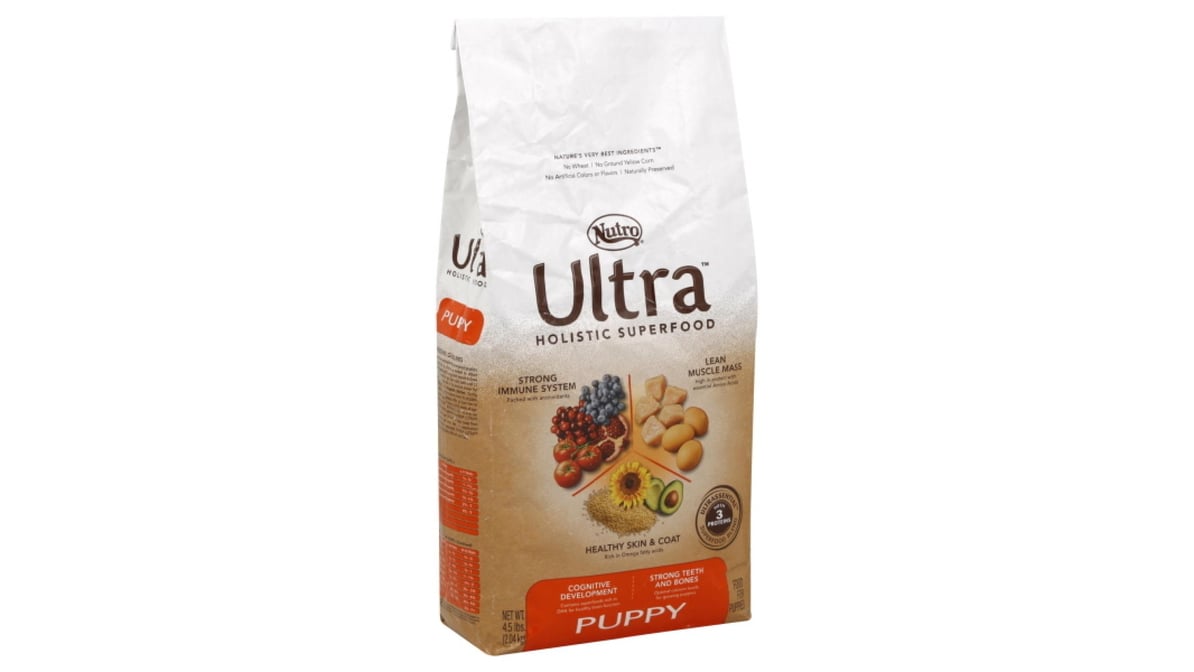 Ultra shops puppy dog food