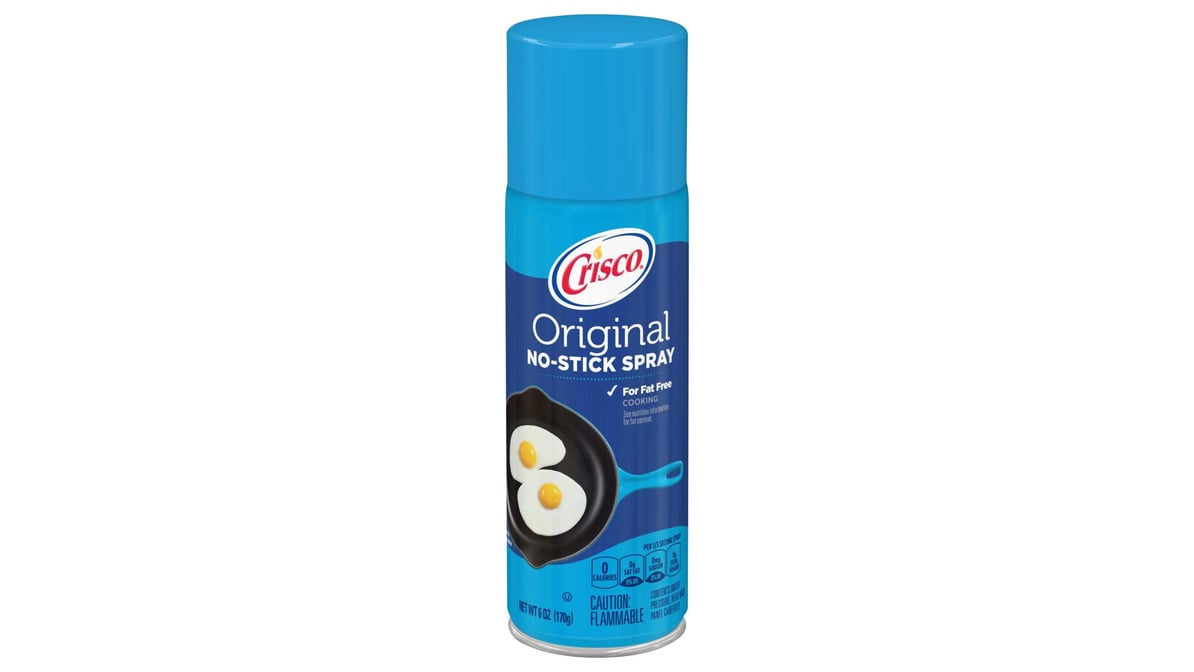 Crisco Original No-Stick Cooking Spray (6 oz) | Delivery Near Me - Doordash