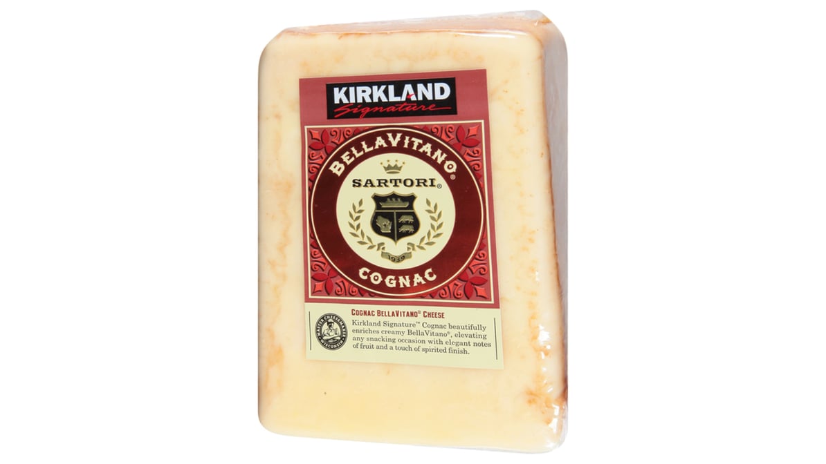 Kirkland Signature Sartori Cognac BellaVitano Cheese | Delivery Near Me ...