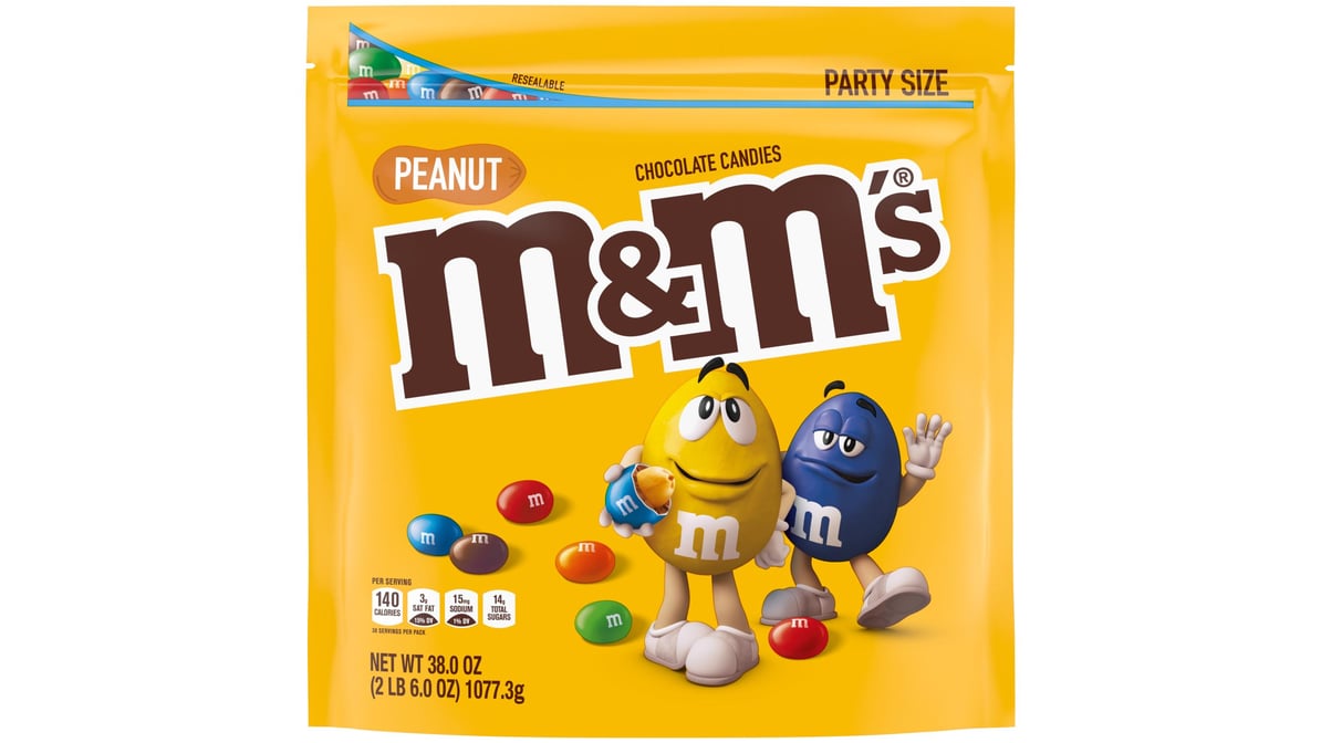 M&M's - Peanut 38oz Bag