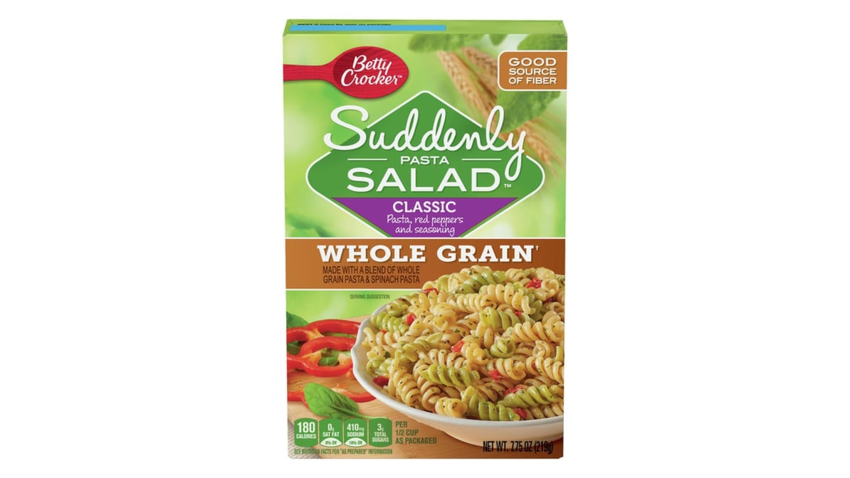 Betty Crocker Suddenly Whole Grain Pasta Salad Classic 775 Oz Delivery Near Me Doordash 4198