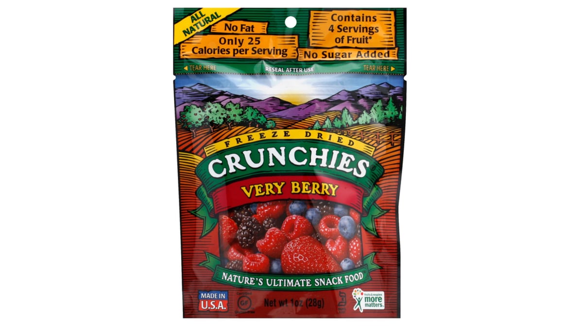 Crunchies Freeze Dried Snack Very Berry 20 oz   Delivery Near Me ...