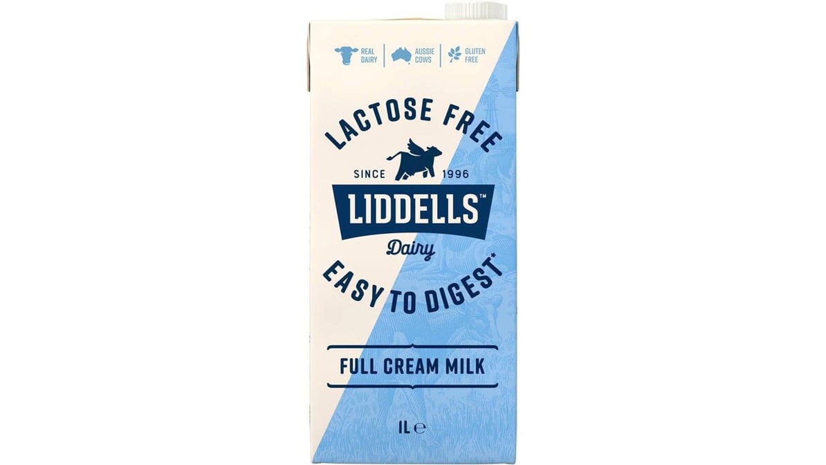liddells lactose free milk woolworths