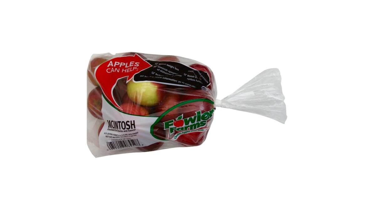 Mcintosh Apples, 3 lb