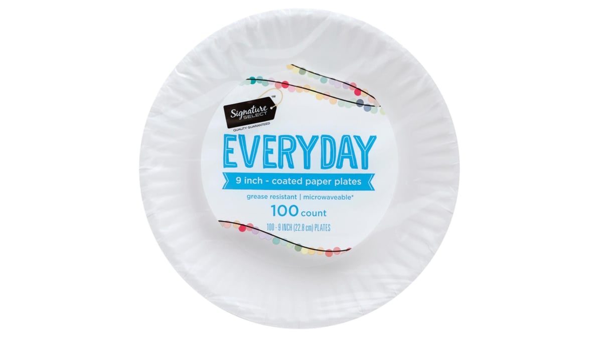 9 Paper Plates - 100 Count