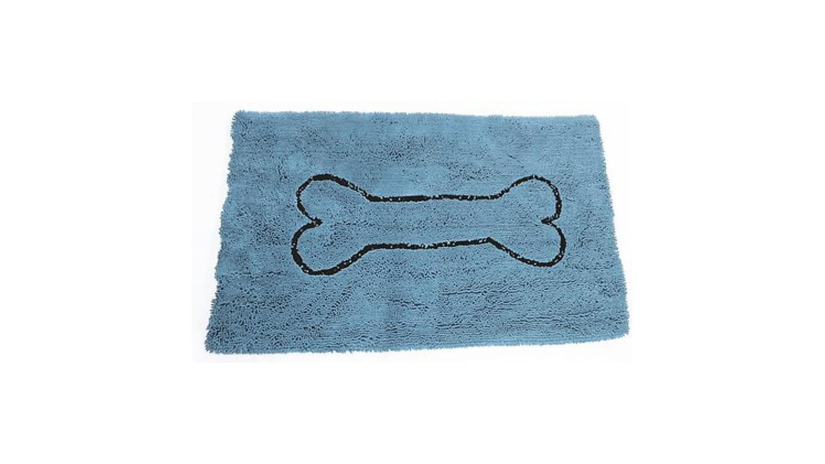 Soggy Doggy Microfiber Door Mats Blue Large | Delivery Near Me - Doordash