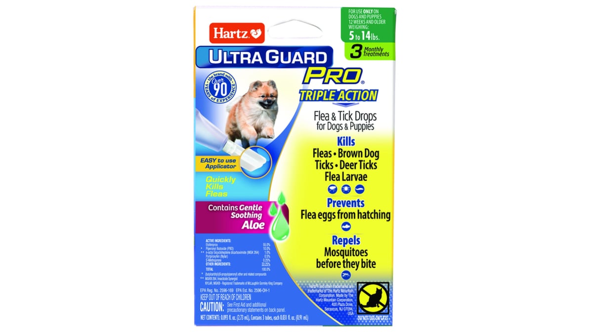 Hartz ultraguard hotsell pro triple action