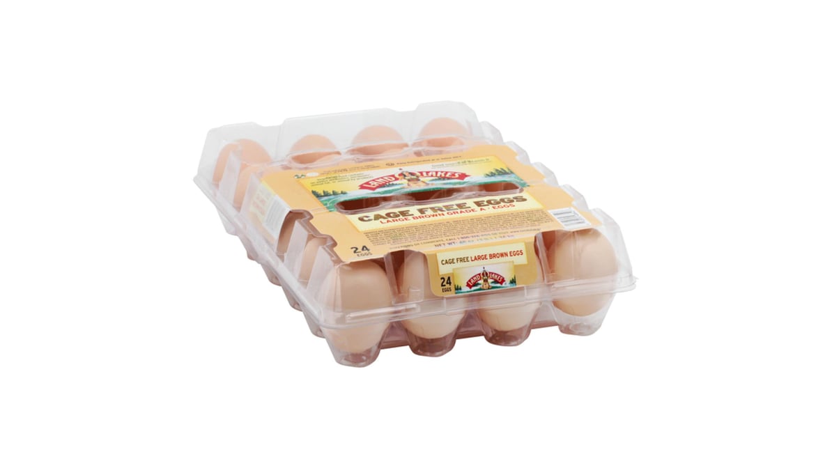 Wellsley Cage-Free Large Brown 18 ct / 2 pk Eggs