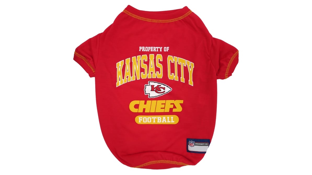 Pets First NFL Dog Jersey, Kansas City Chiefs, Medium