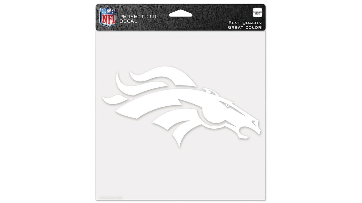 WinCraft 8' x 8' Denver Broncos Perfect Cut Decal