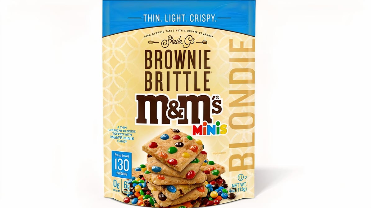 M&M'S Minis Brownie Brittle - 4oz Pouch