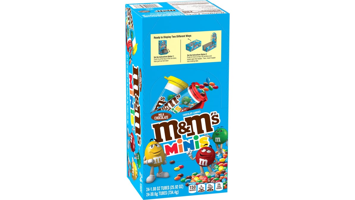 Milk Chocolate M&M's Mini Tubes