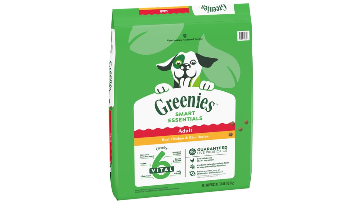 Greenies Smart Essentials Real Chicken & Rice Recipe Adult Dog Food (30 lb)  | Delivery Near Me - Doordash