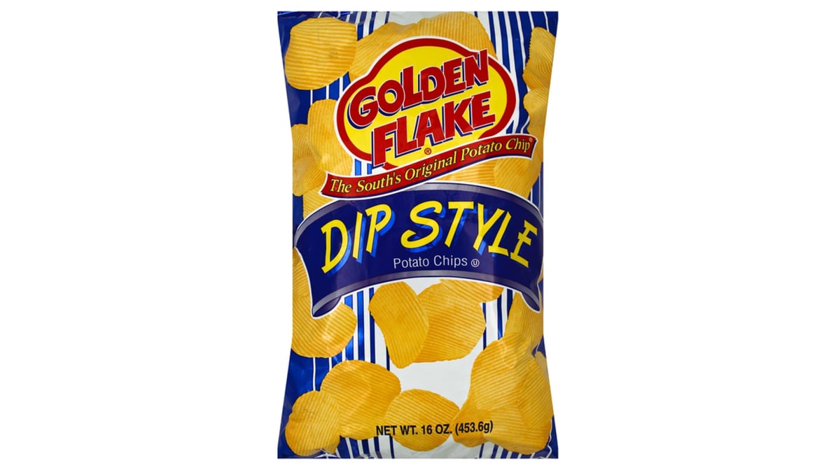 Golden Flake Dip Style Potato Chips 16 Oz Delivery Near Me Doordash 1226