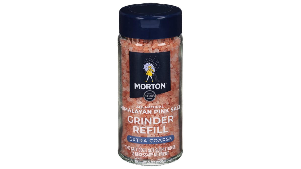 Morton Extra Coarse Sea Salt Grinder Refill 9 oz.