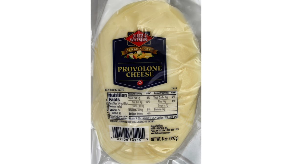 Dietz & Watson Provolone Cheese (8 oz) | Delivery Near Me - Doordash