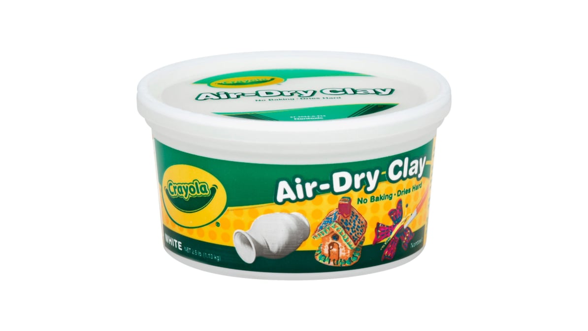 Crayola Air Dry Clay White (2.5 lb) Delivery - DoorDash