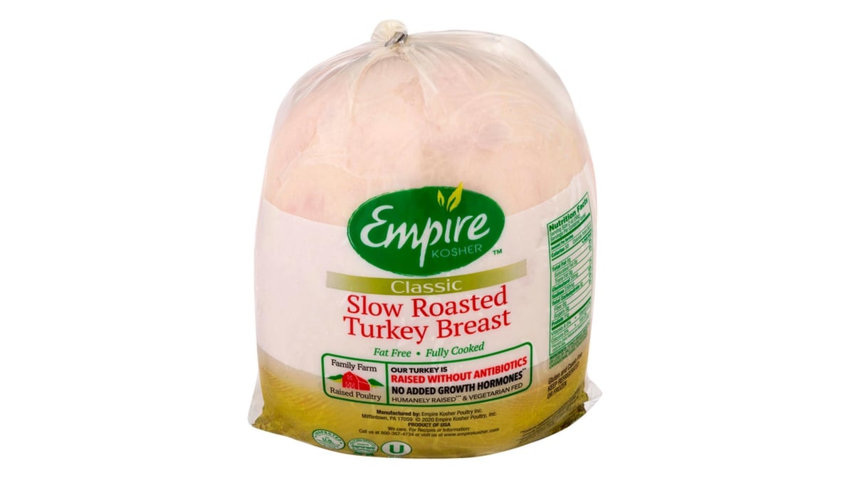 Empire Kosher Classic Slow Roasted Turkey Breast, 7 oz