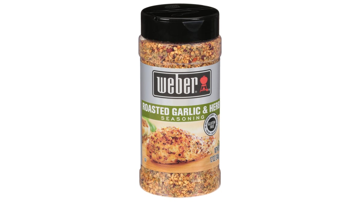 Weber Roasted Garlic & Herb Seasoning Shaker, 12 Oz.