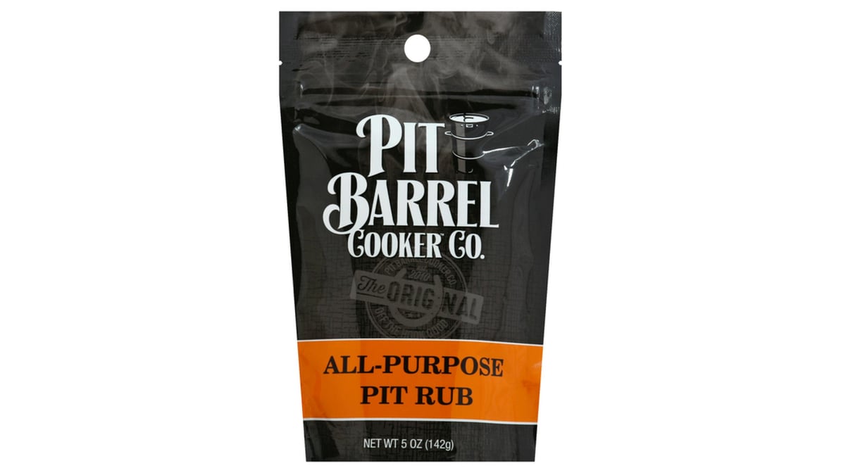 Pit Barrel Cooker Co. All-Purpose Pit Rub Seasoning (5 oz) | Delivery Near  Me - Doordash