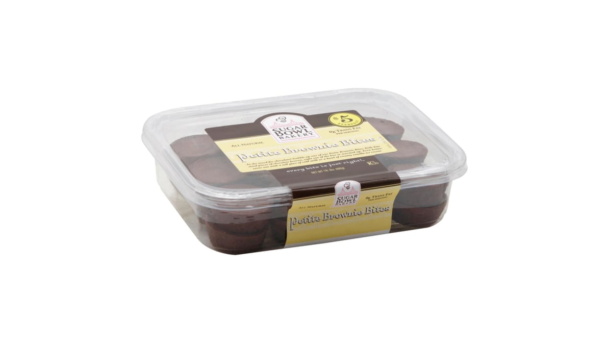 Sugar Bowl Bakery Brownie Bites Petite (24 oz) | Delivery Near Me - Doordash